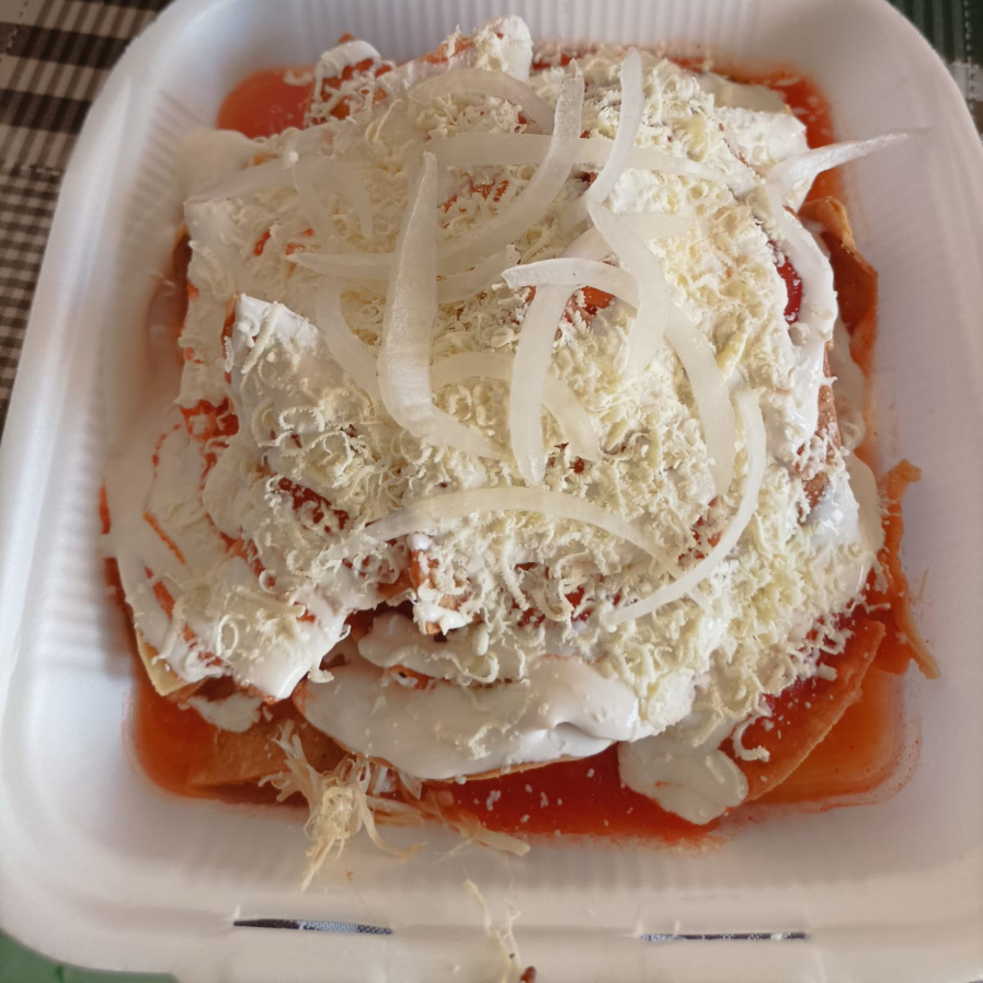 Chilaquiles de Pollo