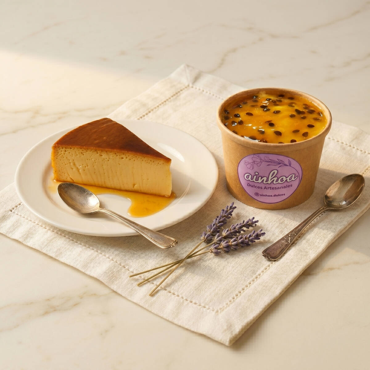 Marquesa de Maracuyá y Crema Volteada