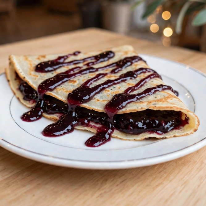 Crepa Mermelada de Zarzamora