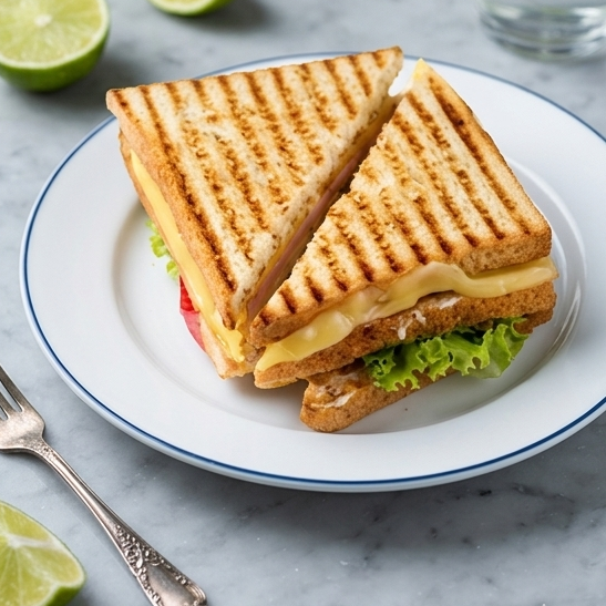 SANDWICH 12 GRANOS CON JAMON
