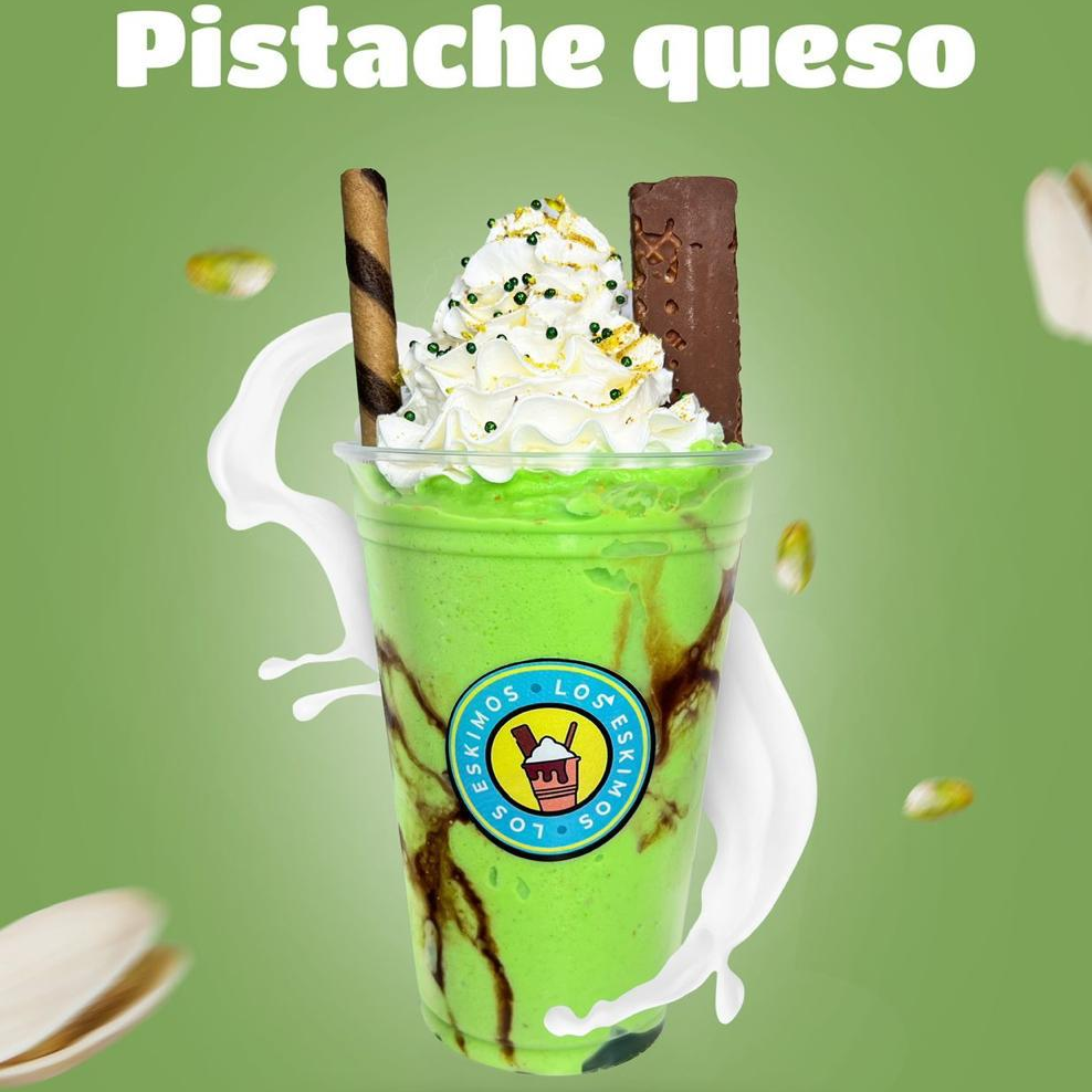 Frappe de Pistache con Queso