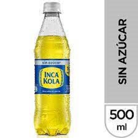 Inca Kola Sin Azucar 500 ml
