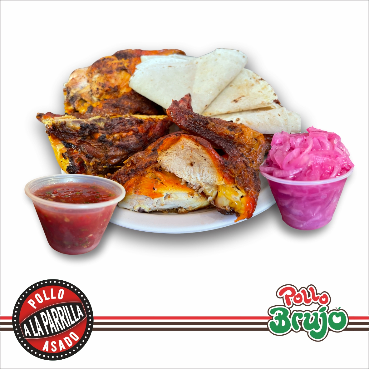 Medio Pollo Asado