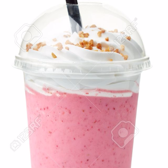 Malteada de Fresa