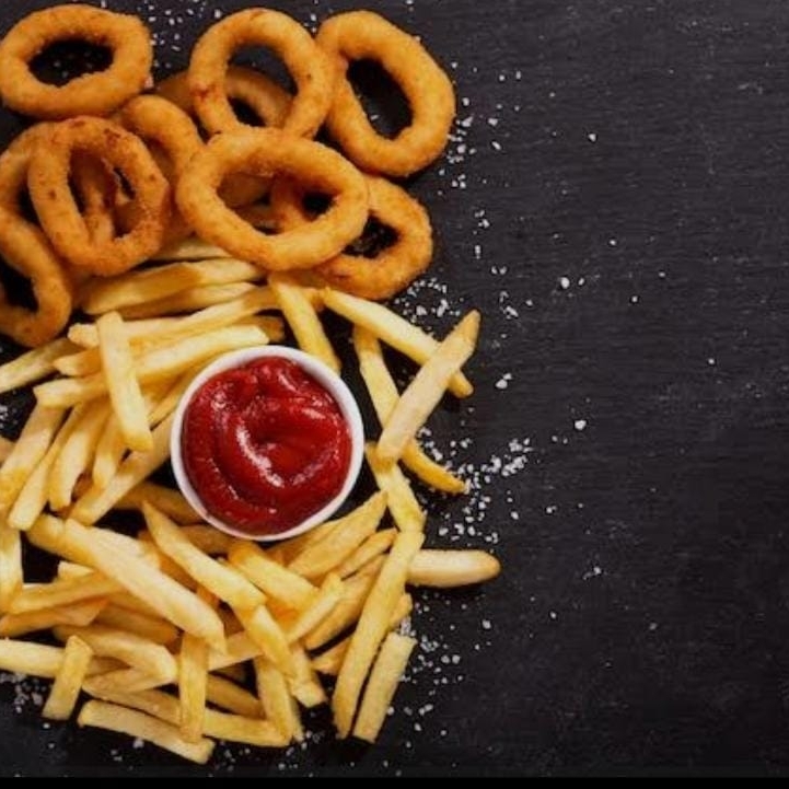 Aros de Cebolla con Papas