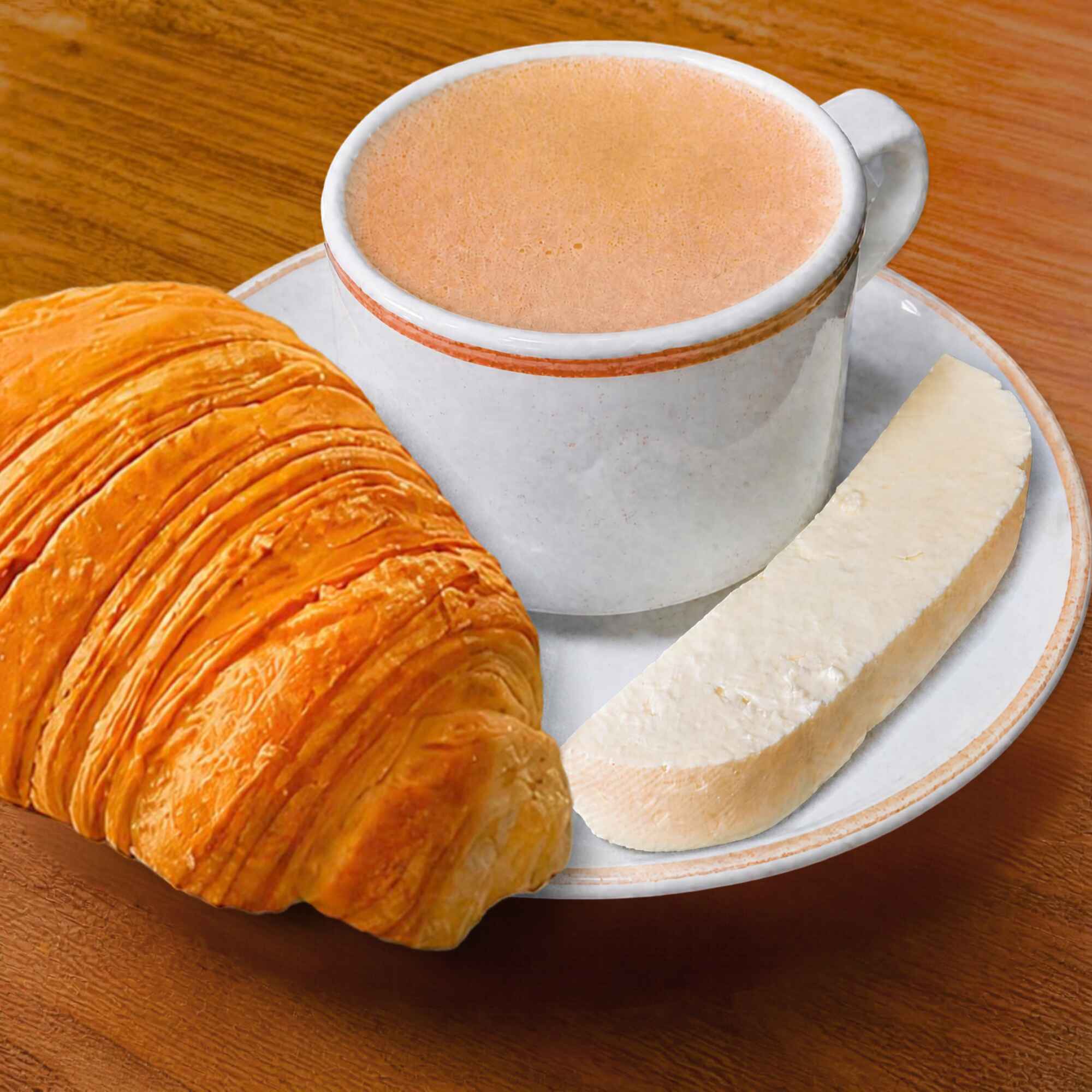 C1 Chocolate o Café Pan y Queso