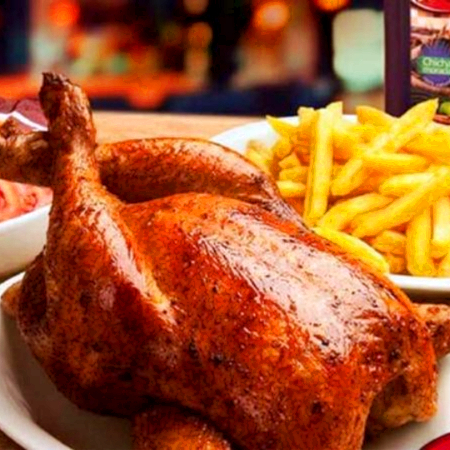 1 Pollo a la Brasa + 1/4 Pollo a la Brasa