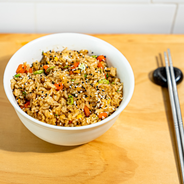 Yakimeshi solo Verduras y Huevo