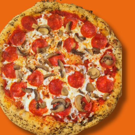 Pizza de Champiñones