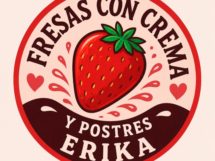 Fresas Con Crema Y Postres Erika´s