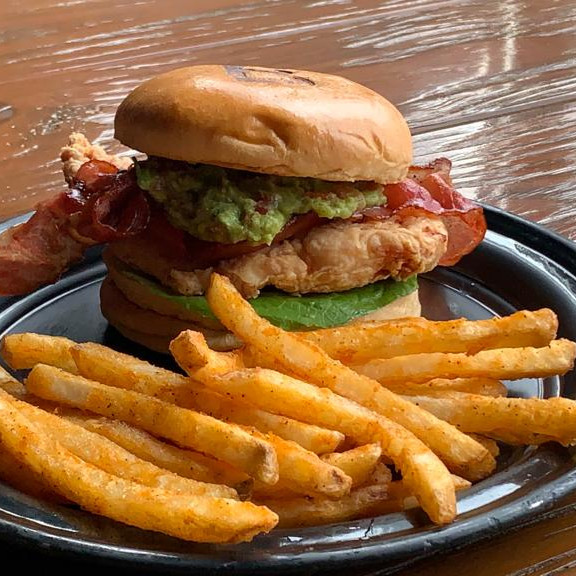 Hamburguesa Crunchy Chicken Guacamole
