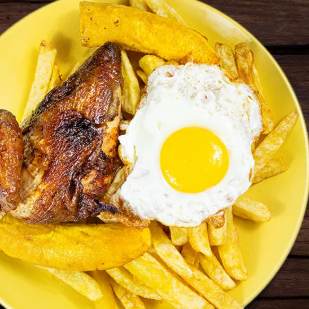 Salchibrasa de 1/4 a Lo Pobre