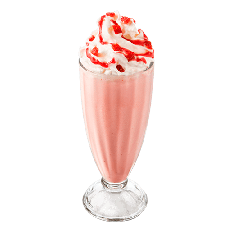 Malteada de Fresa