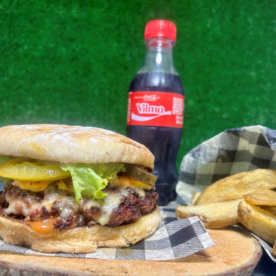 Promo De Juernes Hamburguesa + Papas + Gaseosa