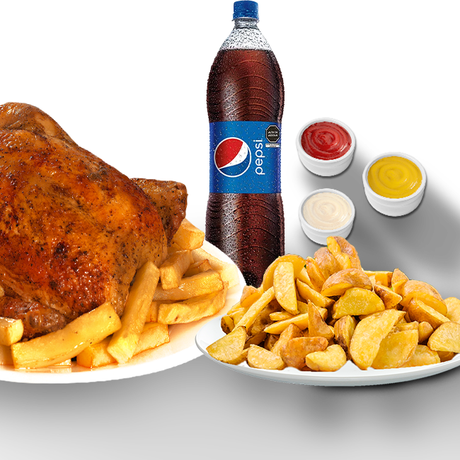 Pollo Entero+ Chaufa + Bebida