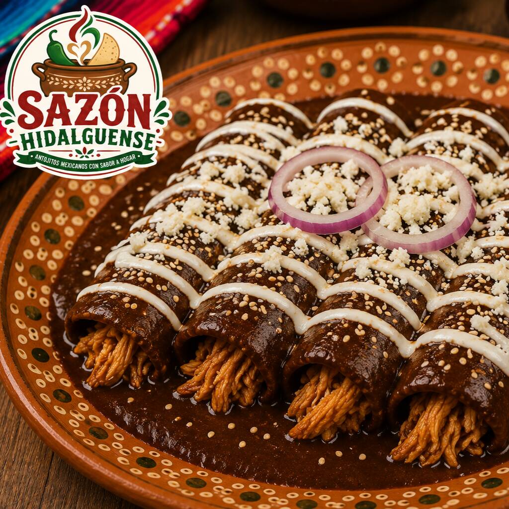 Enchiladas de Mole