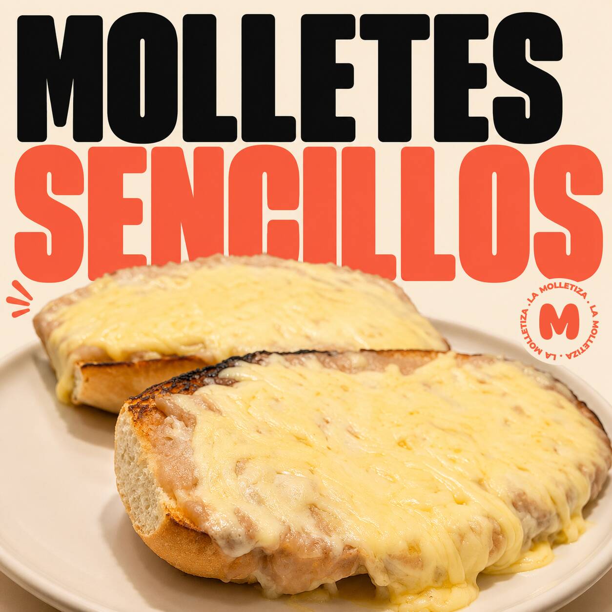 MOLLETES SENCILLOS