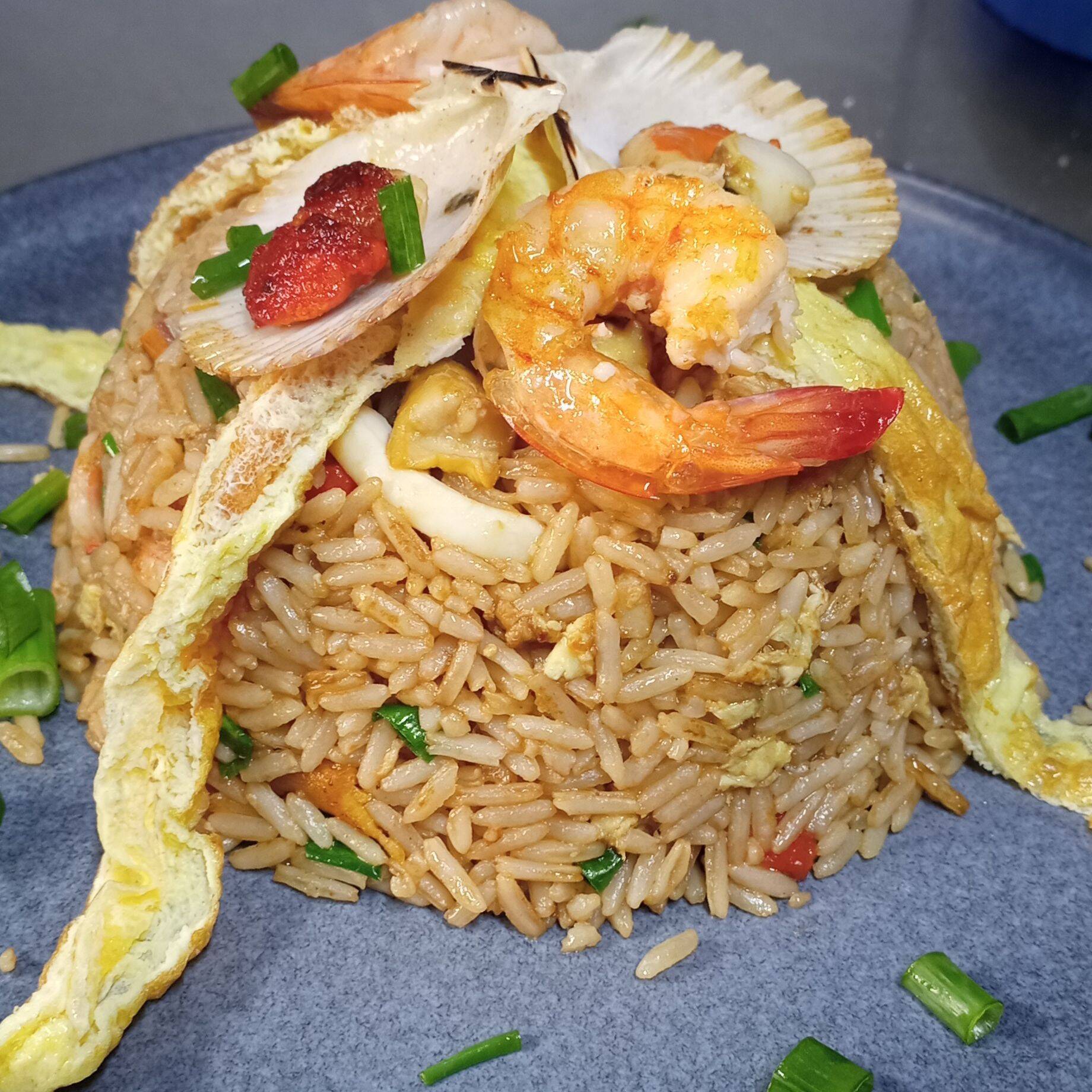 Arroz Chaufa de Mariscos