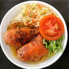 arroz, feijão, farofa, fritas ou legumes avisar antes da montagem