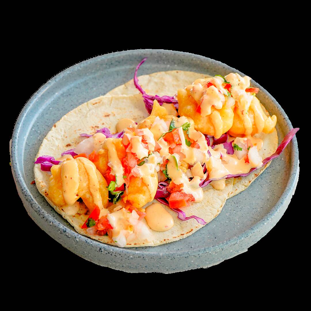 Taco de Camarón Capeado