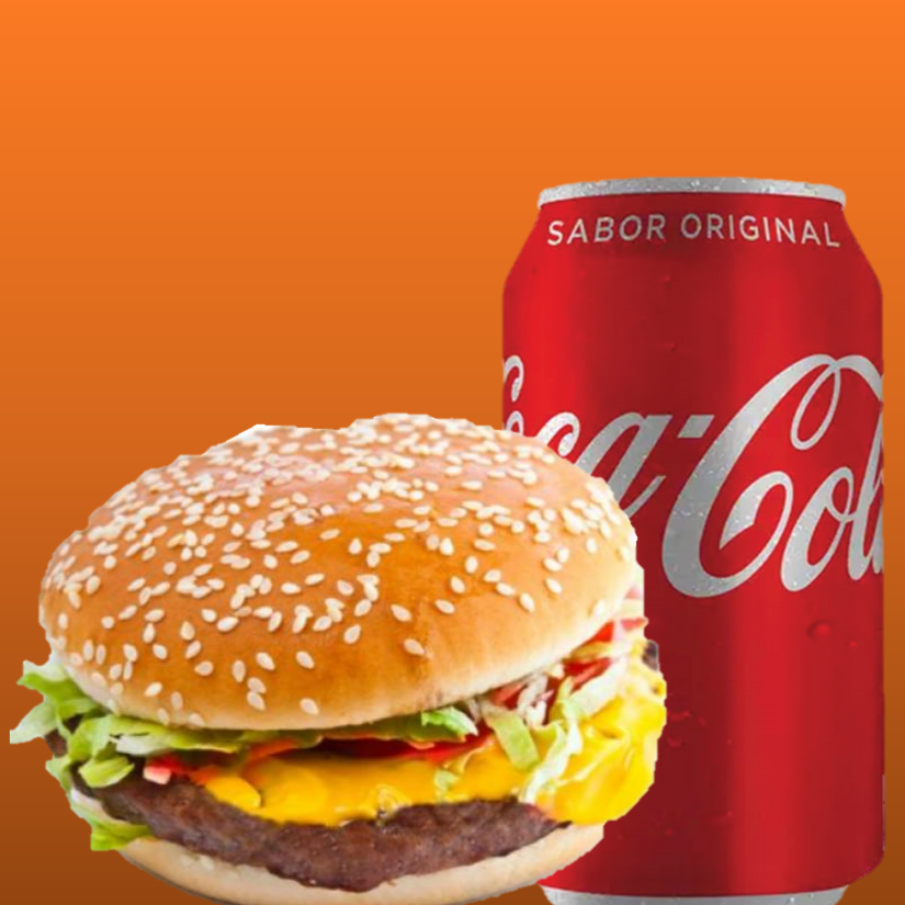 Combo Hamburguesa BBQ