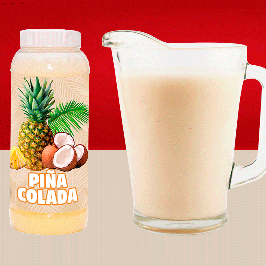 Agua de Piña Colada 1 L