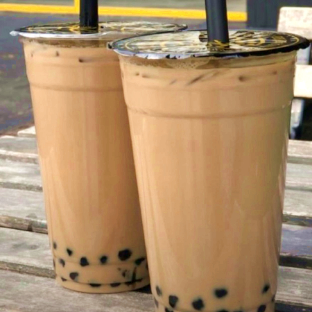 Boba de Té Negro