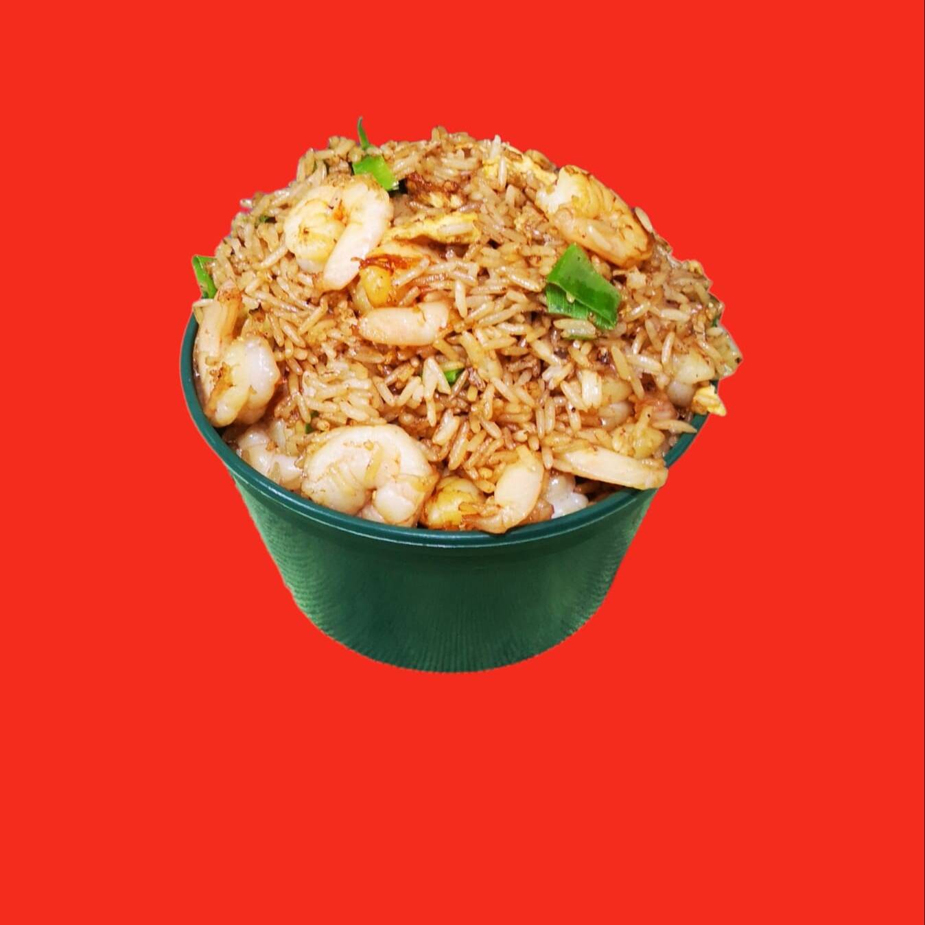 Arroz con Camarón Entero