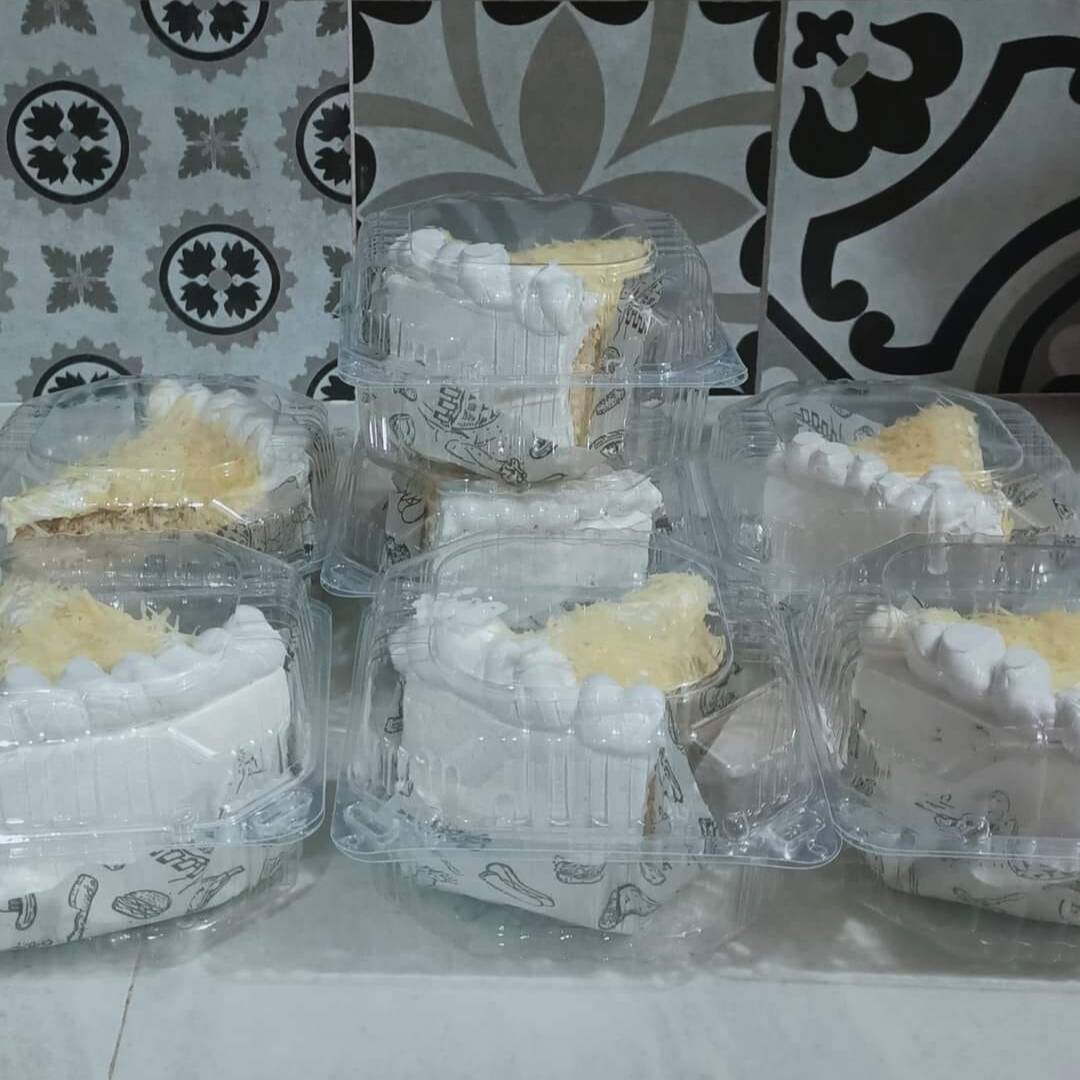 Rebanada Pastel Queso de Bola