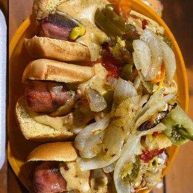 Hot Dog con Tocino