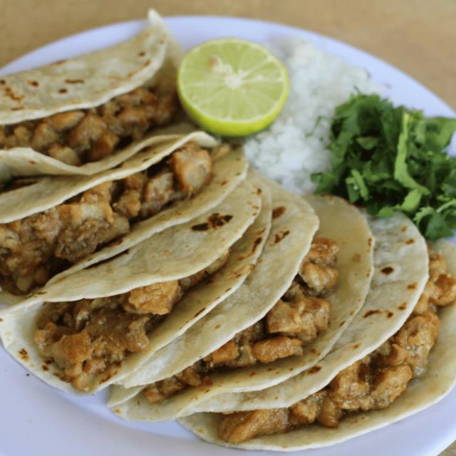 Orden de Tacos de Chicharrón