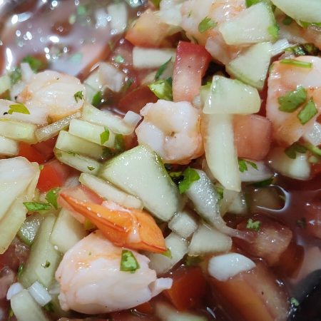 1/2 Litro de Ceviche Camarón