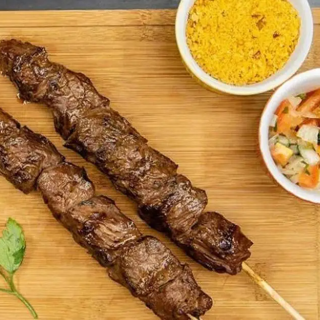 Espetinho de maminha