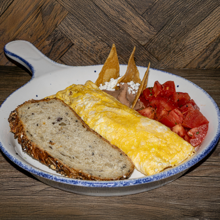 Omelette de Jamón y Queso