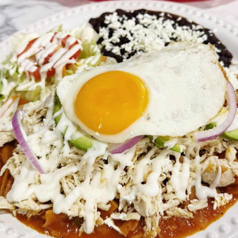 Chilaquiles de Pollo