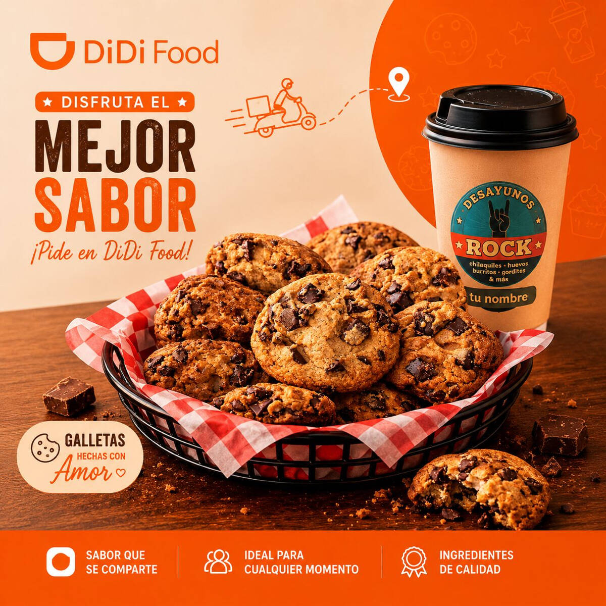 Canasta Galletas Gigantes