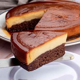 Rebanada de Choco Flan
