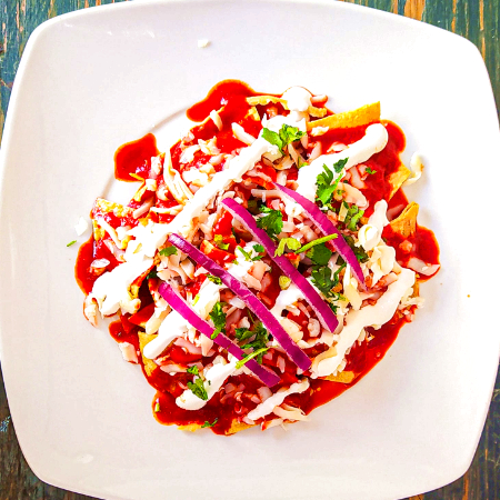 Chilaquiles  Rojos