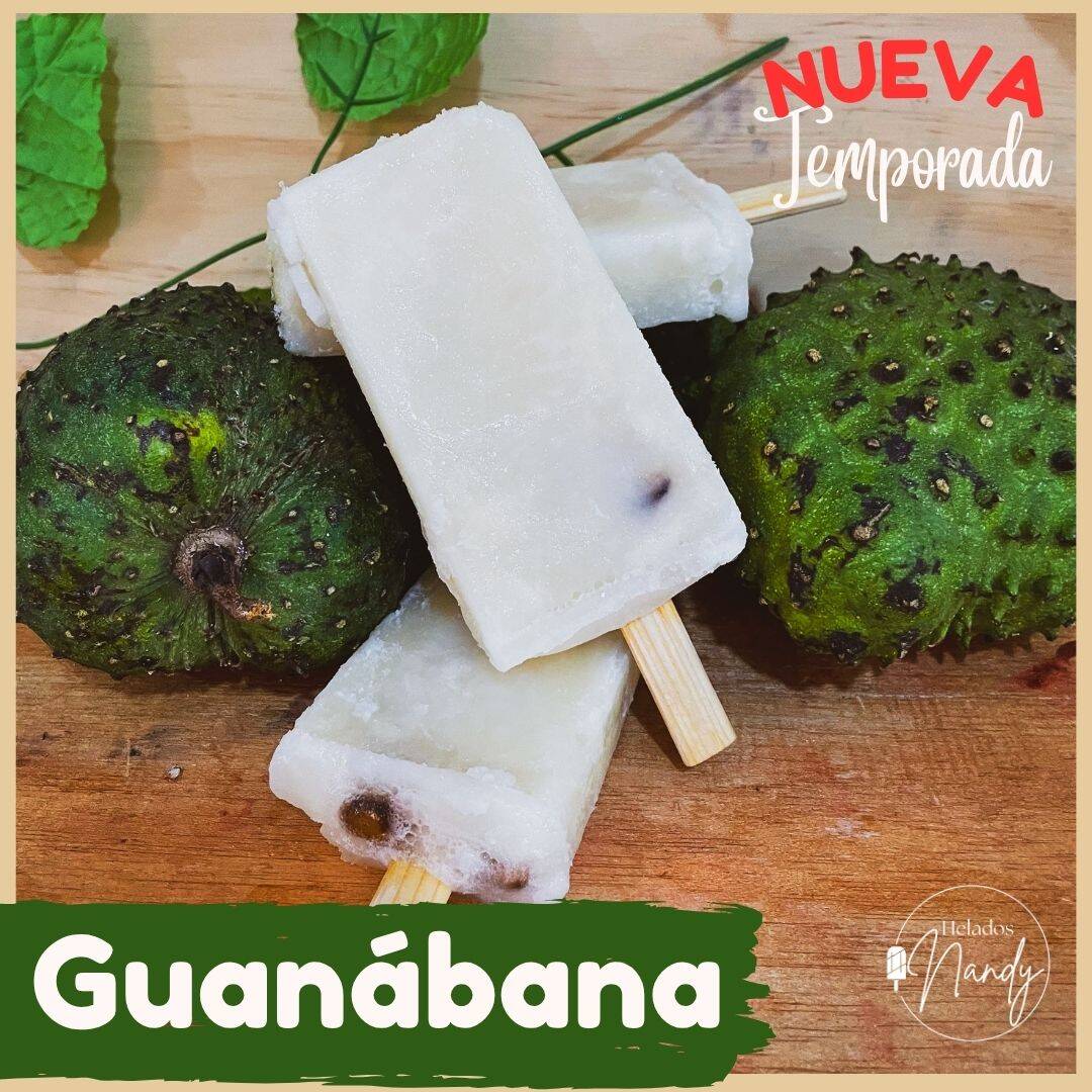 Paleta de Agua de Guanábana