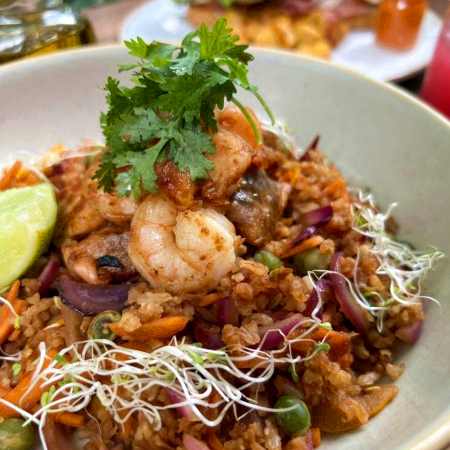 Saludable de Camarones