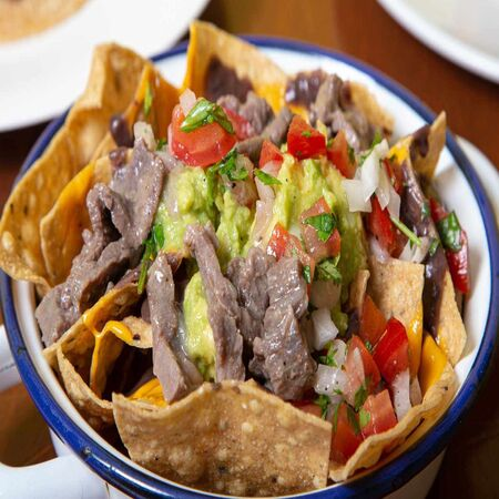 Nachos Chicos con Carne