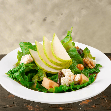 Ensalada de Pera Oporto y Miel