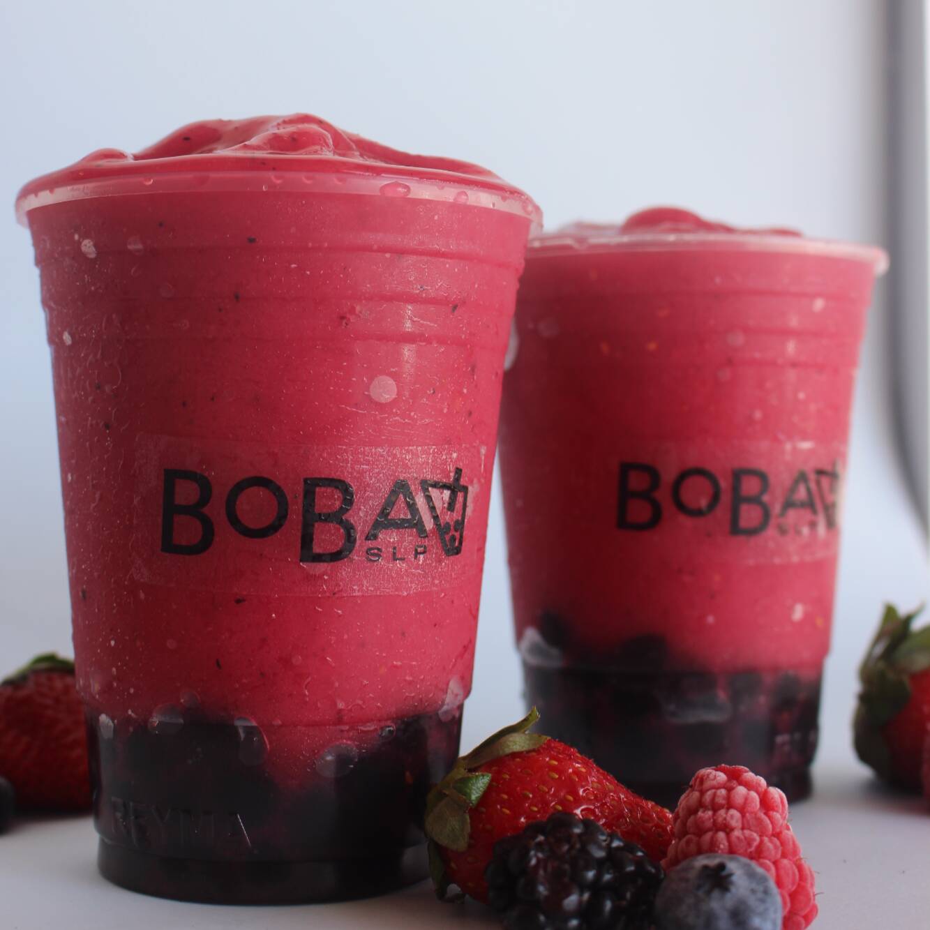 Frutos rojos smoothie