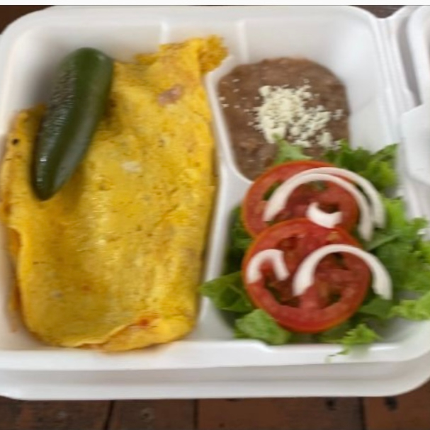 Omelette con Jamon
