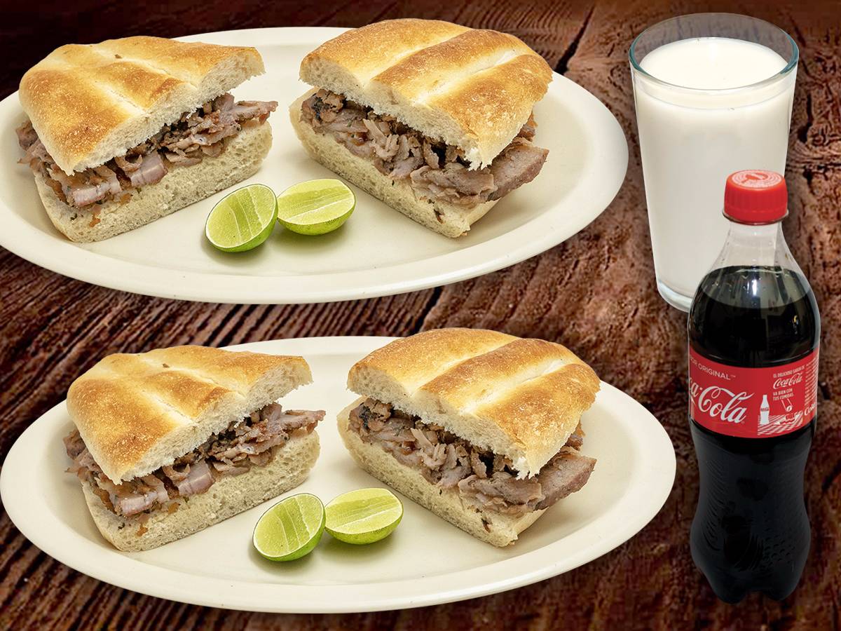 2 Tortas Árabes + bebida