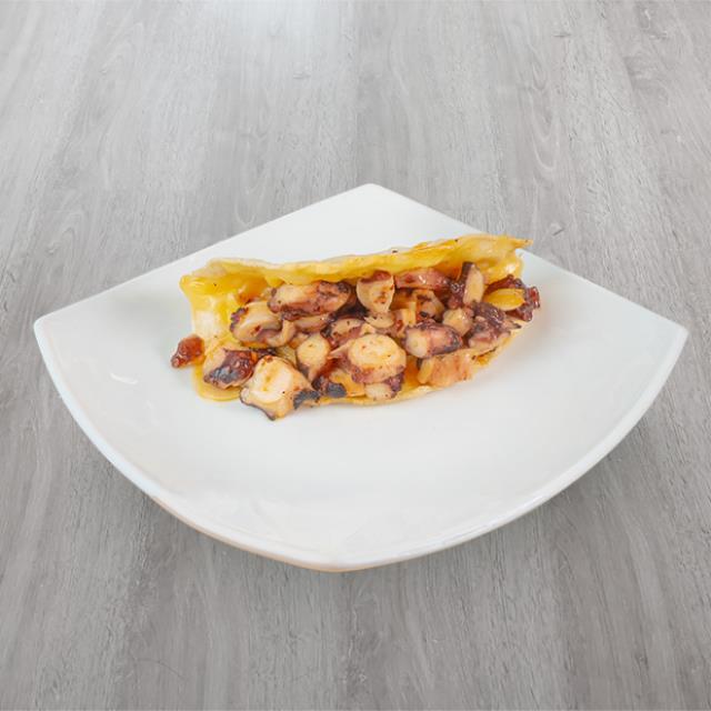 Taco de Pulpo al Ajillo