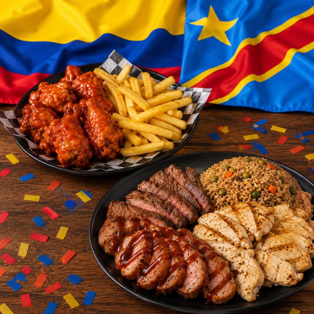 Combo duo Colombia vs Congo