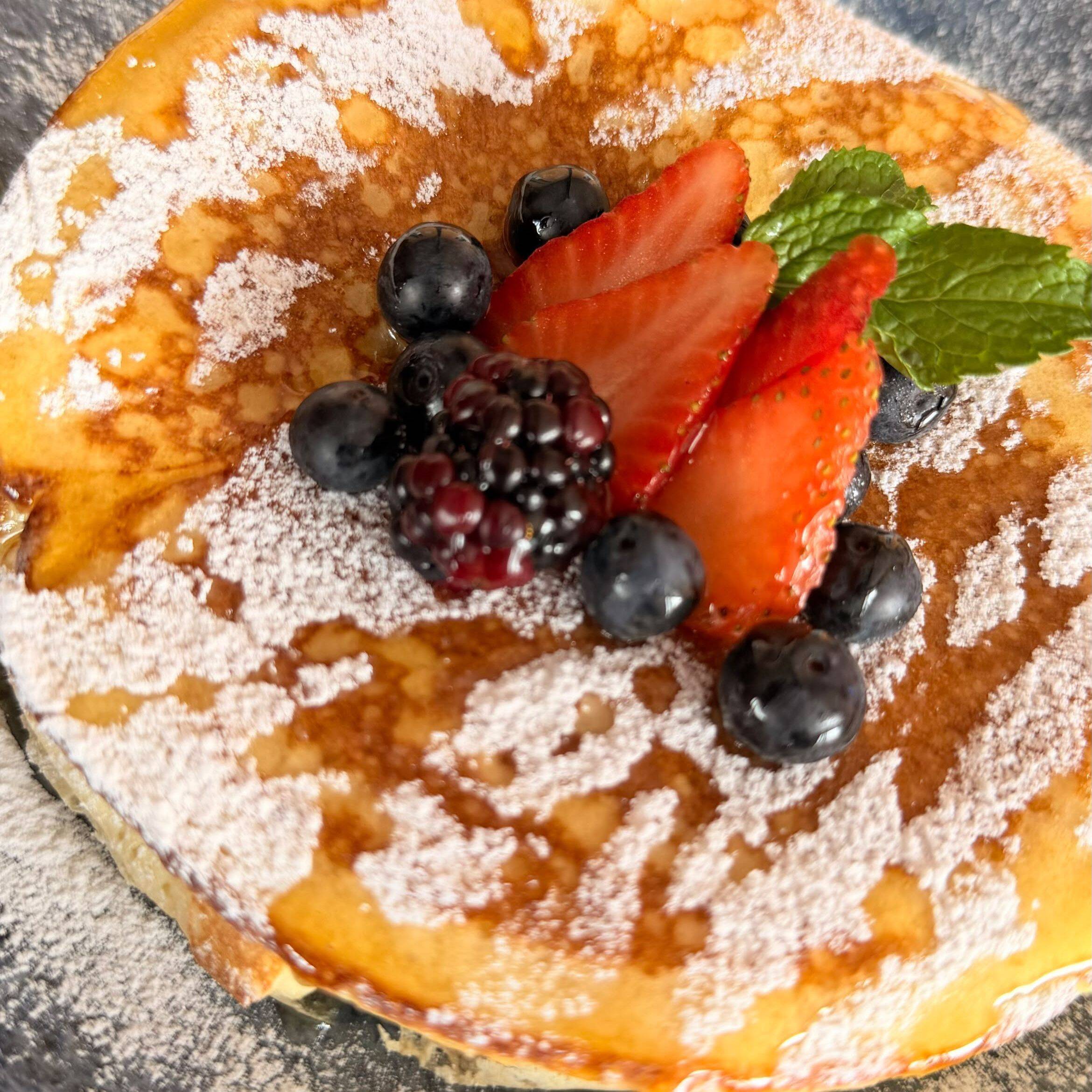 Hot Cake de Frutos Rojos