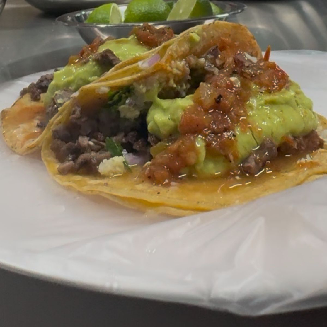 TACO DE MAÍZ DE ASADA