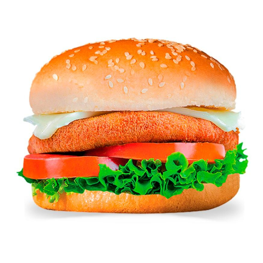 Hamburguesa de Pollo Sencilla